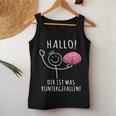 Hallo Dir Ist Was Runtergefallen – And Unique Tank Top Frauen Lustige Geschenke