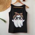 Halloween Ghost Glasses Boo Spooky Season Toddler Girl Women Tank Top Personalized Gifts