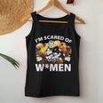 Ho Paura Di Parlare Con Le Donne Bodybuilding Palestra Muscoloso Canotta da donna Regalos divertidos