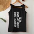 Husky Dog Owner Mummy Master Idea Tank Top Frauen Lustige Geschenke