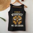 Ich Bin Dererrückte Mit Den Bienen Beekeeper Honig Dealer Tank Top Frauen Lustige Geschenke