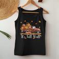 It's Fall Y'all Pumpkin Truck Autumn Tree Hello Fall Women Tank Top Personalized Gifts