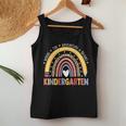 Kindergarten Where The Adventure Begins Leopard Rainbow Women Tank Top Personalized Gifts
