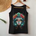 La Catrina Dia De Los Muertos Latina Cinco De Mayo Women Tank Top Personalized Gifts