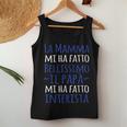 La Mamma Mi Ha Fatto Bellissimo Papà Mi Ha Fatto Interista Canotta da donna Regalos divertidos