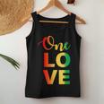 Love One Rasta Reggae Hipster Jamaica Vacation Women Tank Top Personalized Gifts