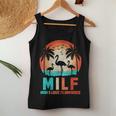 MILF Man I Love Flamingos Lustigerintage Flamingo Liebhaber Tank Top Frauen Lustige Geschenke