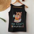 Mir Reicht's Ich Geh Lesen Books Reading Fan Bookworm Owls Tank Top Frauen Lustige Geschenke