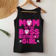 Mom Of The Boss Birthday Girl Baby Family Party Decor Women Tank Top Personalized Gifts