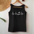 Musician Mein Herz Schlägt Für Musik Women's Tank Top Frauen Lustige Geschenke