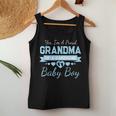 New Baby Announcement Boy 1St Time Grandma Women Tank Top Funny Gifts