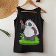 Panda Sposa Fiore Matrimonio Canotta da donna Regalos divertidos
