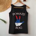 Pomaze Bog Balkan Serbia Tank Top Frauen Lustige Geschenke