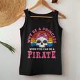 Por Qué Ser Una Princesa Cuando Puedes Ser Una Pirata Camiseta sin mangas para mujer Regalos divertidos