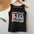 Promoted To Big Cousin Baby Shower Pregnancy Reveal Girls Women Tank Top Personalized Gifts