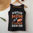 Proud Mom Of A Football Senior Class Of 2025 Graduation Women Tank Top Personalized Gifts