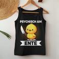 Psychisch Am Ente Duck Slogan Tank Top Frauen Lustige Geschenke