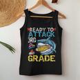Ready To Attack 3Rd Grade Shark 3Rd First Day School Women Tank Top Funny Gifts