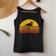 Retro Flamingointage Sunset Flamingo Tank Top Frauen Lustige Geschenke