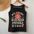 Schlagerparty Outfit Schlager Fan Schlager S Tank Top Frauen Lustige Geschenke