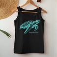 Seychelles Sea Turtle Lagoon Coral Reef Souvenir Tank Top Frauen Lustige Geschenke