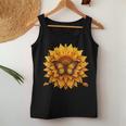 Sunflower Butterfly Floral Vintage Cool Graphic Women Tank Top Personalized Gifts