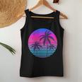 Sunset Cool Summer Vacation Beach Palm Tree Women Tank Top Personalized Gifts