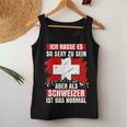 Switzerland Children's Switzerland Swiss Flag Women's Tank Top Frauen Lustige Geschenke