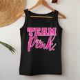 Team Pink Gender Reveal Team For Girls Tank Top Frauen Lustige Geschenke