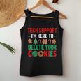 Tech Support Christmas Cookies Christmas Women Tank Top Unique Gifts