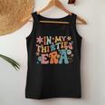 In My Thirties 30S Birthday Groovy Retro Tank Top Frauen Lustige Geschenke