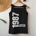 Vintage 1987 Limited Edition Classic 1987 Birthday Canotta da donna Regalos divertidos