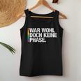 War Wohl Doch Keine Phase Pride Merch Csd Queer Rainbow Tank Top Frauen Lustige Geschenke