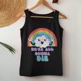 We're All Gonna Die Kawaii Rainbow Cloud Canotta da donna Regalos divertidos