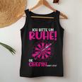 Women's Darts Ich Bitte Um Ruhe Die Chefin Wirft Jetzt Tank Top Frauen Lustige Geschenke