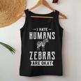 Zebra For Africa Horse Safari Zoo Keeper S Tank Top Frauen Lustige Geschenke