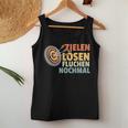 Zielen Solve Fluchen Nomals Archery Archery Tank Top Frauen Lustige Geschenke