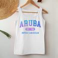 Aruba Vacation Souvenir Colorful Boys Girls Womens Women Tank Top Personalized Gifts