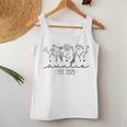 Auntie Est 2025 Promoted To Auntie 2025 Cute Aunt 2025 Women Tank Top Unique Gifts