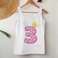 Bambino Ho 3 Anni Compleanno Bambina Ragazza 3 Anniversario 3 Anni Canotta da donna Regalos divertidos