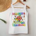 Beaching Not Teaching Cute Summer Teacher Beach Vacation Women Tank Top Personalized Gifts