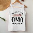 Befördert Zur Oma 2024 Oma 2024 Tank Top Frauen Lustige Geschenke