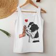 Border Collie Love Dogs Mama Female Tank Top Frauen Lustige Geschenke