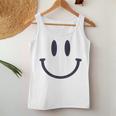 Cara Sonriente Emoticono Sonrisa Feliz Hombre Niños Camiseta sin mangas para mujer Regalos divertidos