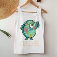 Cell Fie Cellfie Selfie Biology Science Teacher Canotta da donna Regalos divertidos