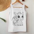 Children's Dragon Mandala To Paint & Colour Tank Top Frauen Lustige Geschenke