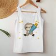 Children's Endlich Schulkind Sloth Tank Top Frauen Lustige Geschenke