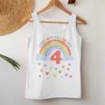 Children's Ich Bin 4 Jahreierth Birthday Rainbow Tank Top Frauen Lustige Geschenke