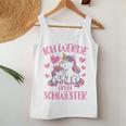 Children's Ich Werde Große Schwester 20242025 Unicorn Tank Top Frauen Lustige Geschenke