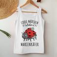 Coole Mädchen Lieben Marienkäfer Geschenk Tank Top Frauen Lustige Geschenke